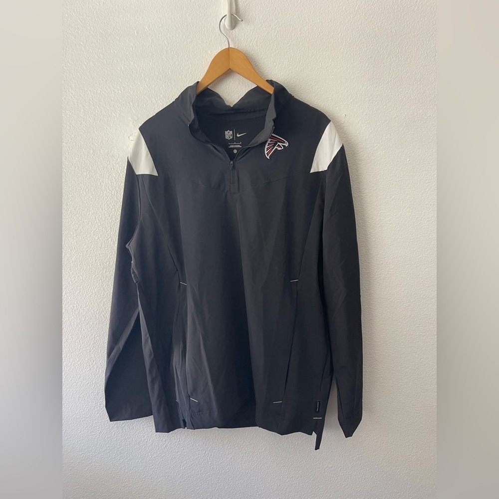 Nike Atlanta Falcons NFL Pullover Jacket Black Men’s Size: Large NWT